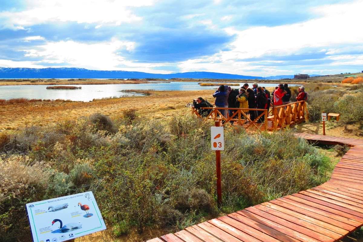 senderismo en laguna nimez